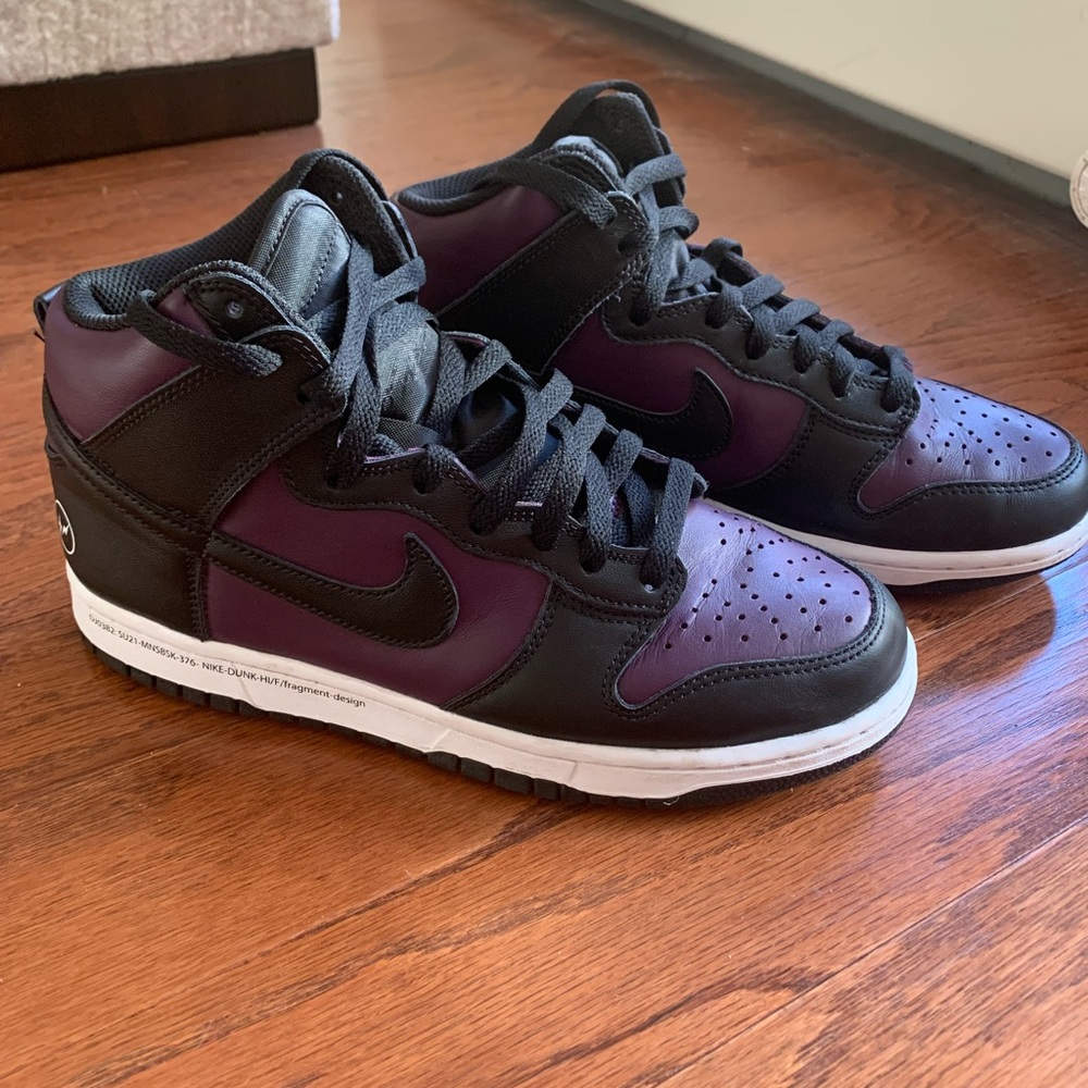 Mens Nike Dunk Fragment Design “Beijing” High- Size 8.5